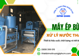 Máy ép bùn cho ngành xử lý nước thải - Hiệu quả, hiệu suất và tiết kiệm