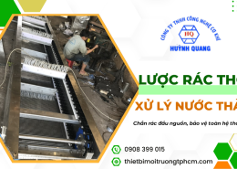 Thiết Bị Lược Rác Thô Trong Xử Lý Nước Thải – Cấu Tạo Và Ứng Dụng