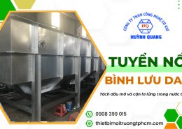 Thiết Bị Tuyển Nổi Bình Lưu – Ứng Dụng Trong Hệ Thống Xử Lý Nước Thải