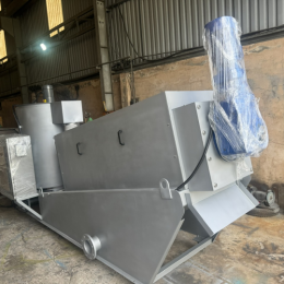 Máy ép bùn trục vít đa đĩa