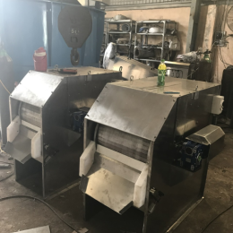 Thiết bị lược rác tinh dạng trống quay