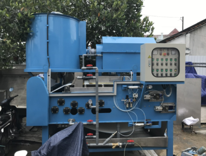 Máy Ép Bùn Băng Tải – Giải Pháp Hiệu Quả Trong Xử Lý Nước Thải