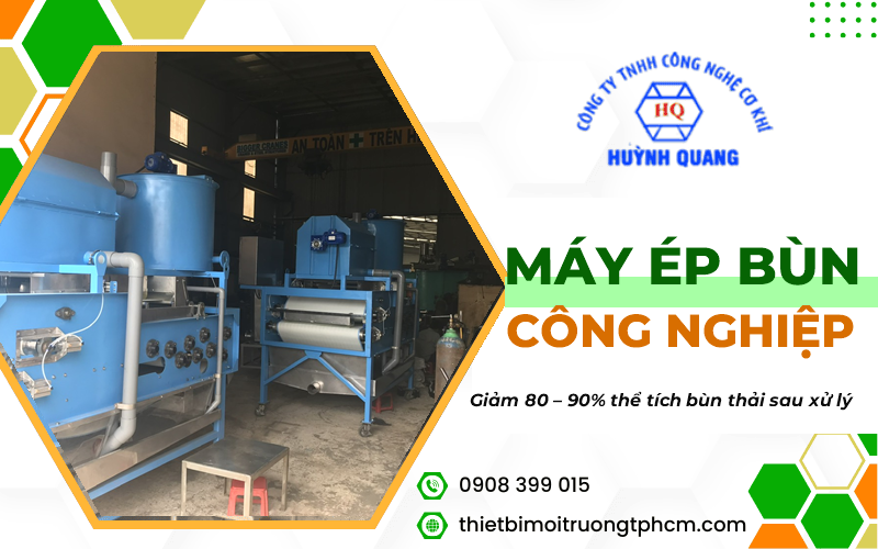 máy ép bùn công nghiệp