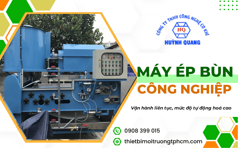 máy ép bùn băng tải công nghiệp