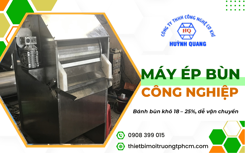 bánh bùn sau ép