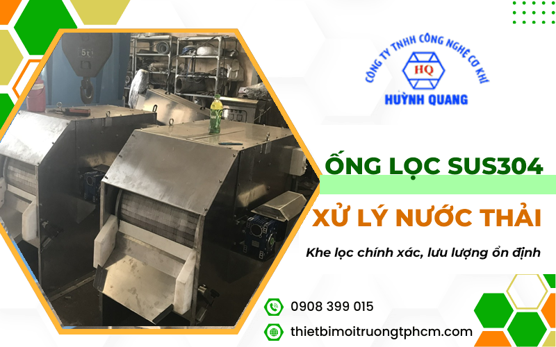 ống lọc inox khe chính xác