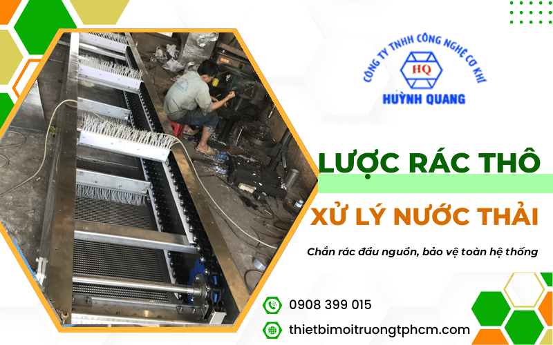 thiết bị lược rác thô