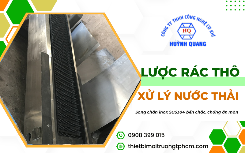 song chắn rác thô inox SUS304