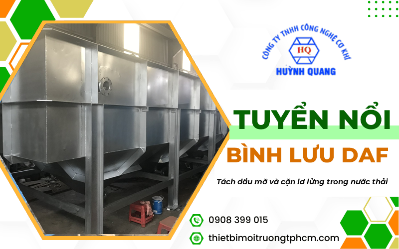 thiết bị tuyển nổi bình lưu