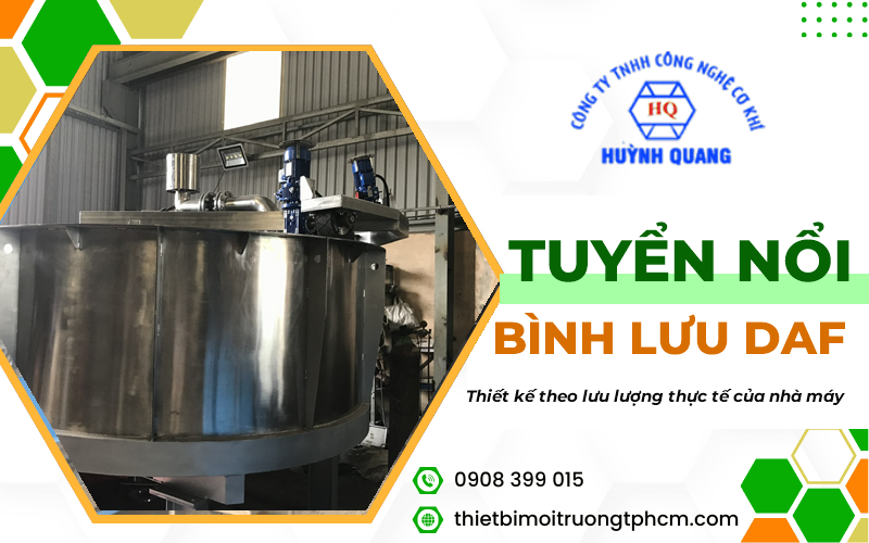 thiết bị tuyển nổi chế tạo theo yêu cầu