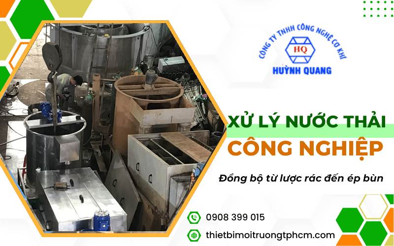 dây chuyền thiết bị xử lý nước thải